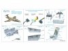 Quinta Studio QD72172 Blackburn Buccanneer S.2B Early 3D-Printed & coloured Interior on decal paper (Airfix) 1/72